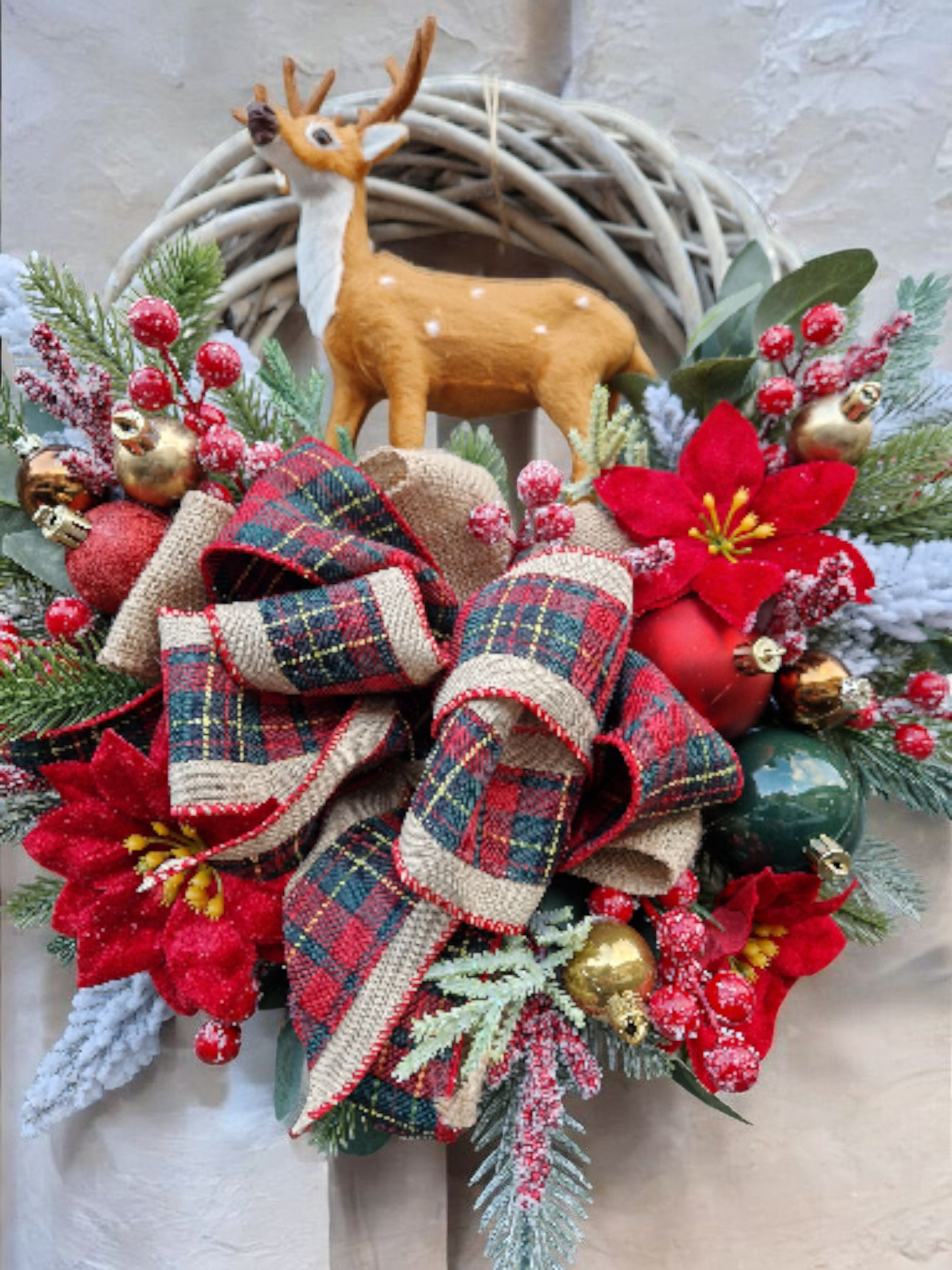 Christmas door wreath