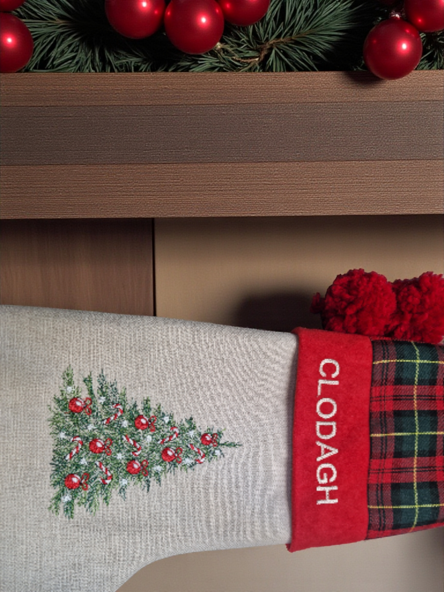 Personalized Christmas stocking